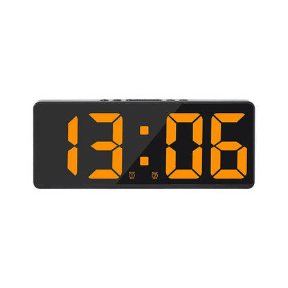 Digital Alarm Clock with Voice Control & Temperature Display